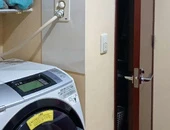 城東区　洗濯水洗交換　アフター